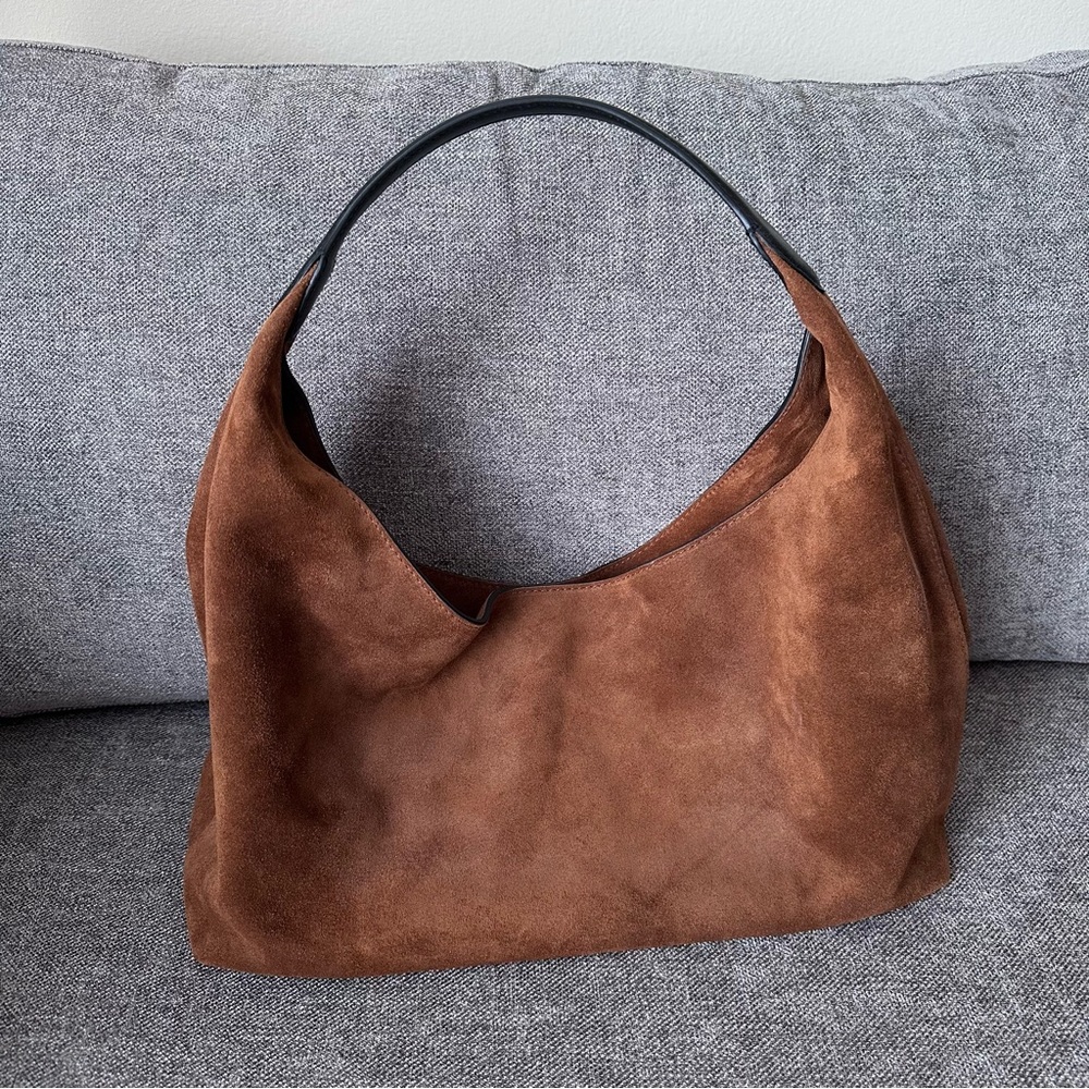 NWT Madewell Mylie Suede Shoulder Bag - Picture 1 of 5